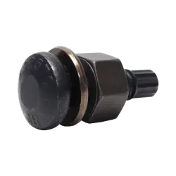 Image of a full tension control bolt setup, including a washer and a nut
